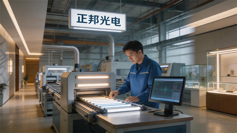 现代LED灯带生产工厂与应用展示结合画面.JPG