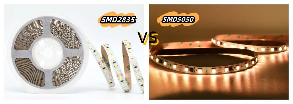 LED灯带2835和5050的区别